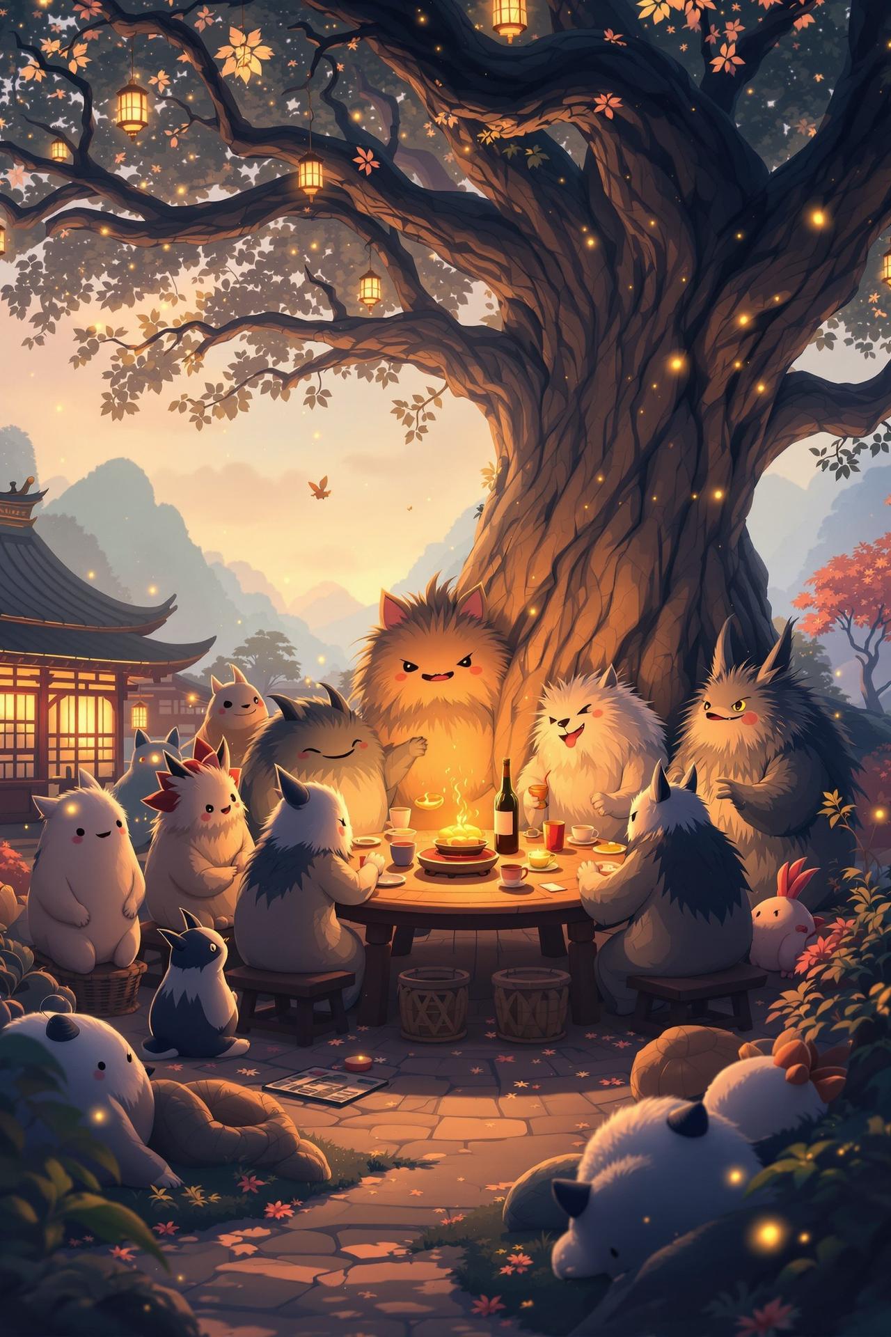 里番动画 - 妖怪茶话会